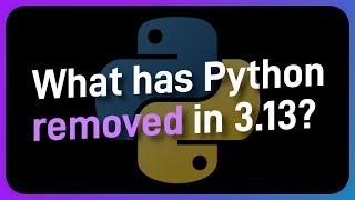 KEY PICKS from Python 3.13's removals and deprecations