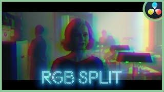 How To Make The RGB Split Effect | DaVinci Resolve 17 |