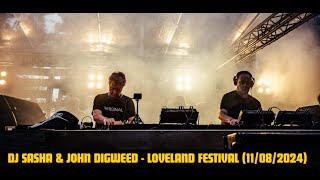 DJ SASHA & JOHN DIGWEED - Loveland Fest + Tracklist (11/08/2024)