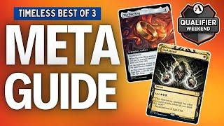 The ULTIMATE MTG Timeless Metagame Guide | MTG Arena Qualifier Weekend