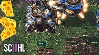 THE ZERG CHEESE MASTER! - Starcraft 2: Maru vs MeomaikA