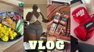 IN MY BOXING ERA  + FINALLY ORGANIZING MY CLOSET + FEAR OF LOOKING STUPID + DAISE BODYCARE || VLOG