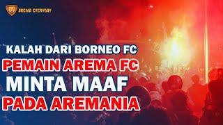 MESKI KALAH!! Dari Borneo FC, Aremania Beri Dukungan Pada Tim Arema Di Luar Stadion Soperiadi Blitar