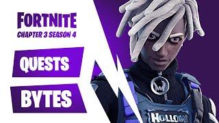 Fortnite - BYTES QUESTS - Chapter 3 Season 4