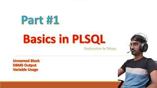 Introduction to Oracle PLSQL | Part#1 | PLSQL Tutorial in Telugu