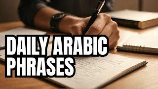 Most Useful Daily Life Sentences in Arabic | Arabic Speaking-3