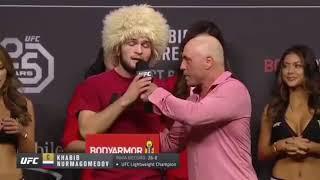 khabib nurmagomedov tomorrow night I’m gonna smash your boy guys