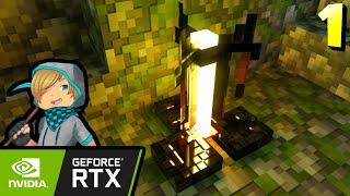 Let's Play Minecraft RTX Episode 1 | Ghost Town