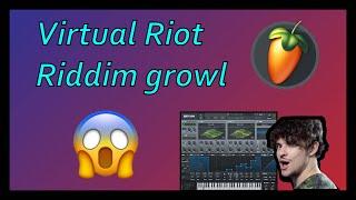 VIRTUAL RIOT'S RIDDIM GROWL TUTORIAL