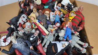 BIG BOX FULL OF HORROR ACTION FIGURES