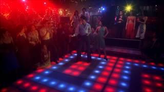 Saturday Night Fever (Bee Gees, You Should be Dancing) John Travolta HD 1080 with Lyrics