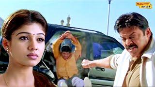 मेरे बीवी की जान लेने से पहले , मेरे से लड़ना होगा | Venkatesh Hindi Dubbed Action Scene