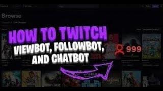 Twitch Follow Bot | Discord Server |