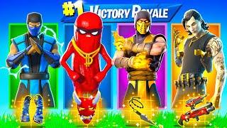 The ULTIMATE MYTHIC BOSS Challenge in Fortnite (Sub Zero, Scorpion, Dill Pickle, Midas)