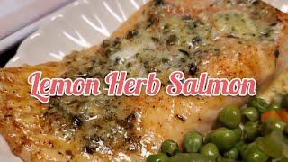 Lemon Herb Atlantic Salmon - from Trader Joe's