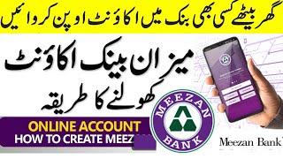 Meezan account bnane ka tarika | how to make meezan assan accounts