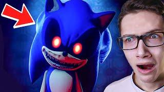 СРОЧНО! SONIC.EXE СТАЛ МОНСТРОМ  АНИМАЦИЯ СОНИК EXE! Жуткий мультик! Реакция