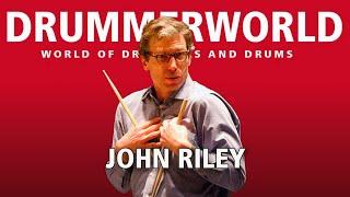 John Riley Drum Lesson: The Headroom Concept - Improvising Snare & Bass Drum Patterns #johnriley