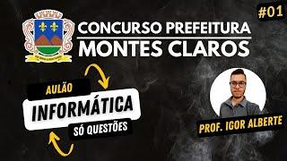 Concurso Prefeitura Montes Claros 2024 | Banca FUNDEP | Aula #01 Informática Segurança da Informação