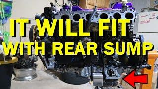 Installing Rear Sump and Oil Return Adapter - 2JZ to E46 Conversion