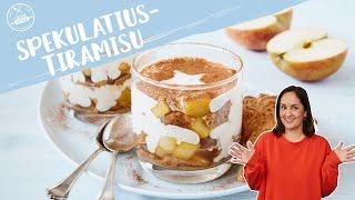 Spekulatius-Tiramisu  | perfektes Weihnachtsdessert | Einfach Backen