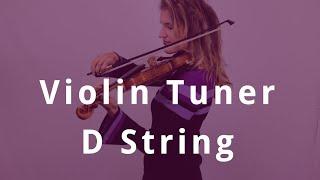 Violin Tuning: D String Sound