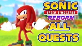 Sonic Speed Simulator Reborn - Emerald Hill [All Quests]