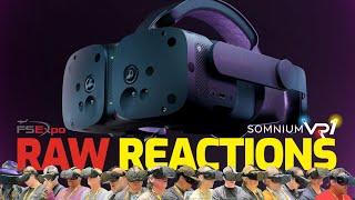 Somnium VR1 First Impressions at Flight Sim Expo - RAW Reactions!