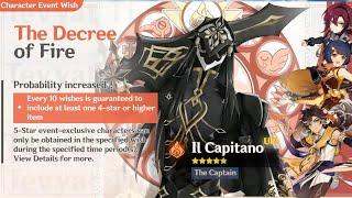 New Update!! CAPITANO IS NOT THE CHARACTER WE EXPECTED (NATLAN INFO) - Genshin Impact