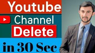 How to delete youtube channel Permanently 2024 | Youtube channel delete kaise kare | Noman Fida