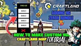 How to make Custom Buttons Hud | Bundle Script tutorial After update Ob43  Craftland MapTutorial