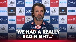 Chris Scott depleted after 'uncharacteristic performance'  | Geelong Press Conference | Fox Footy