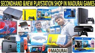 SECONDHAND & NEW PLAYSTATION SHOP IN MADURAI/USED PS2,PS3,PS4,XBOX/PC GAMES UPLOAD IN MADURAI TAMIL