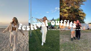 FESTIVAL OUTFIT IDEAS *for when you don't know what to wear | 2022