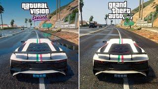 GTA V Max Settings Vs. NaturalVision Evolved Custom Settings - GTX 1060 6GB OC | Ryzen 5 2600 4.1 OC