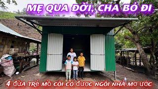 " MẸ QUA ĐỜI, CHA BỎ ĐI BIỆT TÂM " để lại 4 đứa trẻ BƠ VƠ trên rừng núi HOANG VU.../273