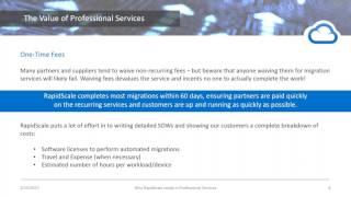 February 2017 Technical Webinar: Why RapidScale Leads in Professional Services