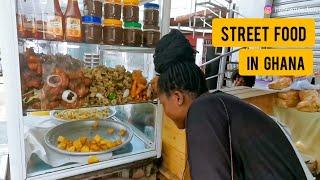 POPULAR STREET FOOD TO TRY IN GHANA - I FOUND SHAWARMA ON THE OXFORD STREET, OSU