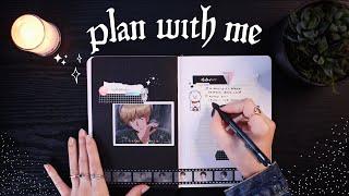 JUNE PLAN WITH ME | reading journal set up (simple BTS theme)