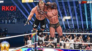 WWE 2K24 - Brock Lesnar Vs Randy Orton Match at SummerSlam