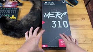 XFX Speedster MERC310 AMD Radeon RX 7900XT Unboxing First Impression (Compared to 1080 Ti)