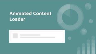 Create Animated Content Loader like Facebook & LinkedIn with only HTML & CSS [2019]