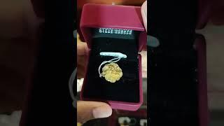 Beautiful Gold Flower Ring Design # #viral # #gold #sh #shortvideo #shorts