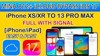  NEW MINA A12+ iCloud Bypass iOS 17 with Sim iCloud Bypass iPhone XS - 13 PRO Max & iPads Cellular