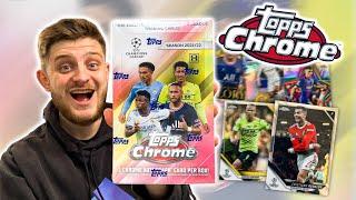 *NEW* Topps CHROME Champions League 2021/22 Hobby Box Break! (18 packs!)