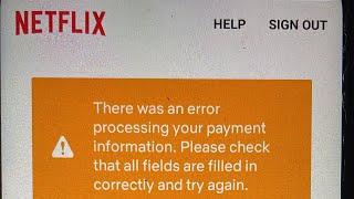 There Was An Error Processing Your Payment Information Please Check That All Fields Are Filled Fixed