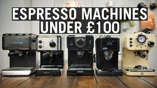 The Best Espresso Machines Under £100