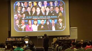 Stage Presentation | Jack HM Wong Spoke in Gerry Robert's Bookology Bootcamp in Sep 2015