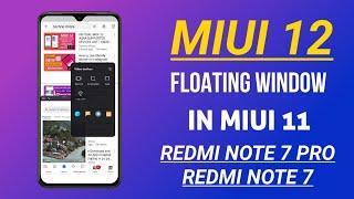 ENABLE FLOATING WINDOW & VIDEO TOOLBOX IN REDMI NOTE 7 PRO OR REDMI NOTE 7 | MIUI 11 HIDDEN FEATURE