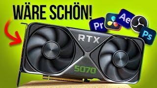 Achja…Zu dem PREIS wäre die NVIDIA RTX 5070 schon genial, ABER…